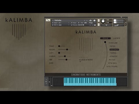 Walkthrough of our Kalimba