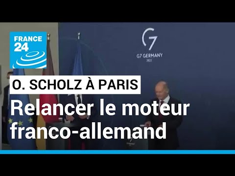 Emmanuel Macron reçoit Olaf Scholz : Deux modèles très différents qui s'opposent • FRANCE 24