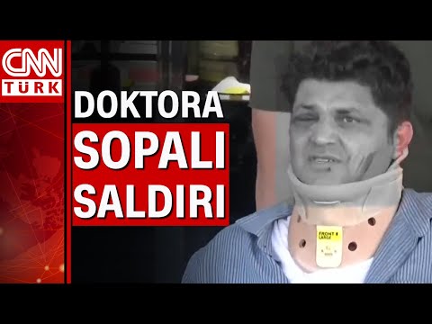 Evine dönen doktoru sopayla öldüresiye dövdüler