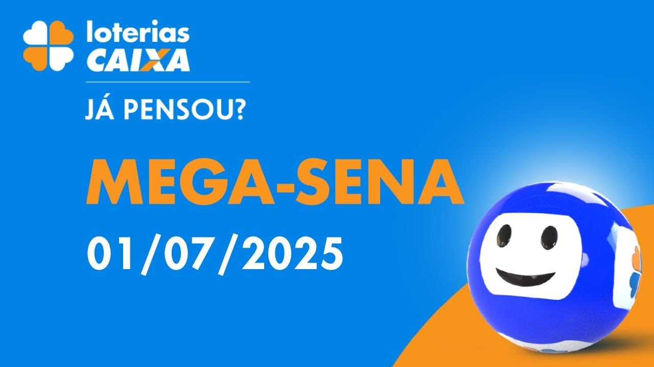 Resultado da Mega Sena   Concurso nº 2882   01072025
