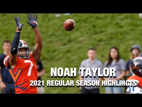 Acc Football Basketball 🏀 Noah Taylor 2021 Regular Season Highlights | Virginia LB