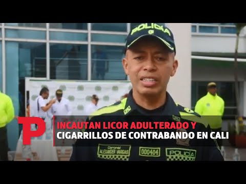 Incautan licor adulterado  y cigarrillos de contrabando en Cali I25.11.23I TPNoticias