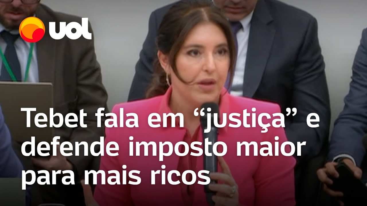 Tebet sobre impostos: Se tributar ricos for de esquerda, tenho que me considerar de esquerda