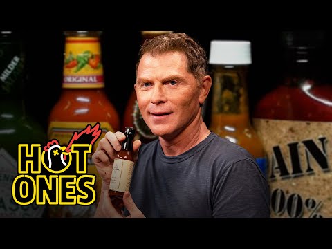Bobby Flay Throws Down Against Spicy Wings | Hot Ones