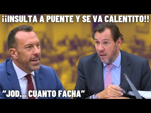 ¡El PP llama BUFÓN a Óscar PUENTE! ¡Y se va CALENTITO a CASA! PIEL muy FINA