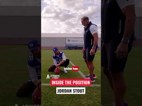 Jordan Stout on the technique of holding for field goals #<strong>giants</strong> #<strong>shorts</strong> #nfl #football #nygiants