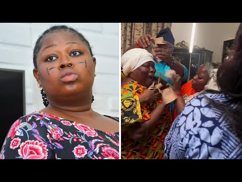 Watch how all actors on set celebrated Aunty Sidi's Birthday | Kemity | Femi Branch | Papaya