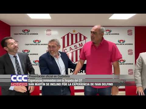 11 Iván Delfino es el nuevo DT de San Martín