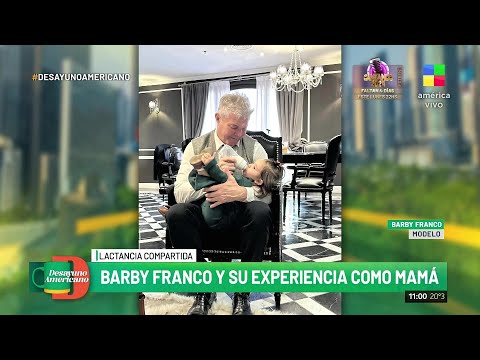 Barby Franco habló de la maternidad y enfrentó los rumores de separación de su amiga Pampita