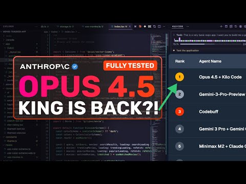 Claude Opus 4.5 (已全面测试)：Anthropic 在此模型上表现卓越！在我的智能体测试中排名第一！