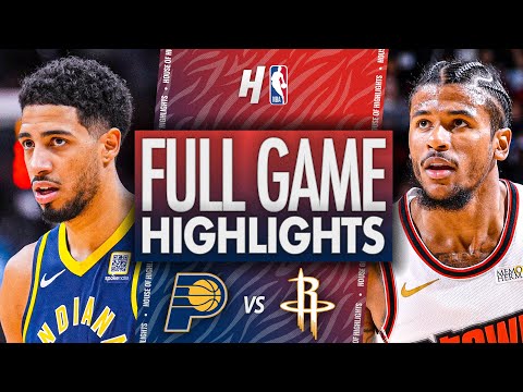 Indiana Pacers vs Houston Rockets - Full Game Highlights | November 20, 2024-25 NBA Season