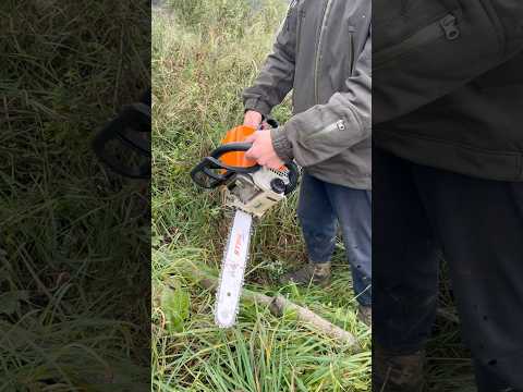 Холодний запуск STIHL - MS 180