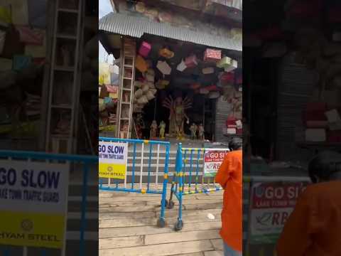 🙏 Sorvajonin pandal 2025🙏| Kolkata (Dumdum)|Anand Kumar's#navratrispecial#trend#viralshorts