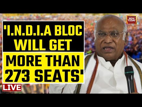 LIVE:  Mallikarjun Kharge Exclusive On Lok Sabha Election 2024 & PM Modi | India Today LIVE