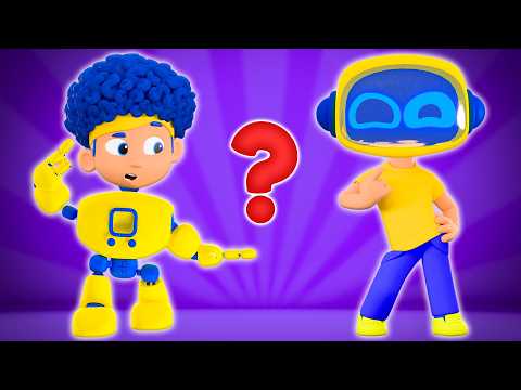¡Héroes DB vs Robots! ¿Quién es el Verdadero? | D Billions Canciones Infantiles