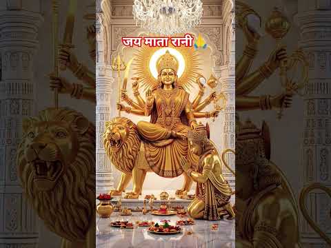 जय माता रानी🙏🚩🔱#new #trending #video #viral #reels #song #shorts #matarani #fyp #hanuman #pooja 🕉☀👣🌞