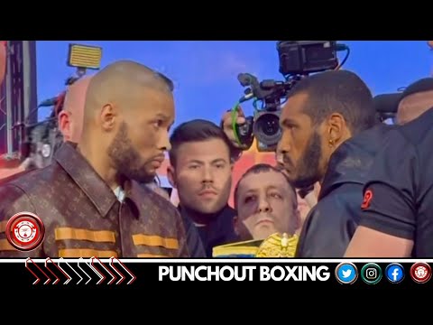 EUBANK JR V BENN FACE OFF #eubankbenn #eubankjrbenn #matchroomboxing #boxxer #dazn