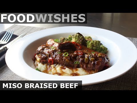 Miso Braised Beef - Food Wishes