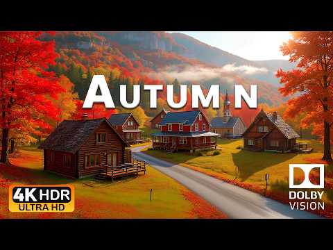 Autumn in 4K UHD 🍁 Stunning Fall Colors Around the World | Scenic Relaxation Film
