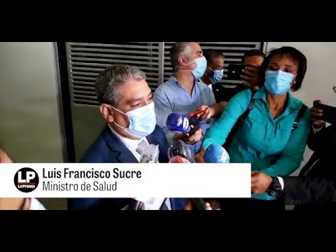 Prensa.com: Declaraciones del ministro de Salud, Luis Francisco Sucre.