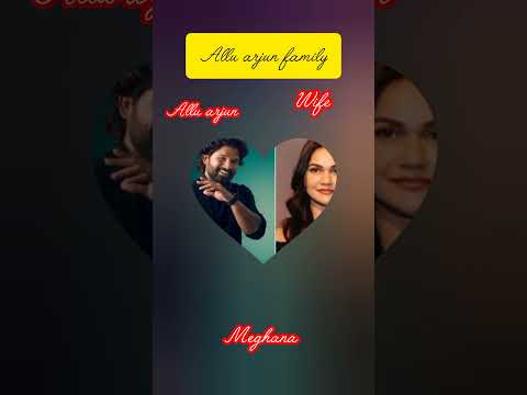 pushpa allu arjun family #1million #viralvideo #shortvideo #pushpa2 #hindisong #alluarjun