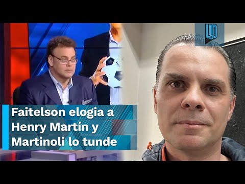 ¡De dieron con todo! Faitelson alaba al América; Christian Martinoli lo tunde