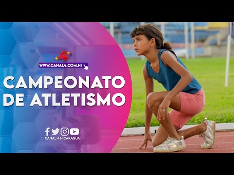 Alcaldía de Managua desarrolla campeonato de atletismo como parte de juegos juveniles 2023