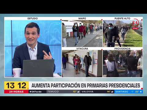 Largas filas se registran en diversos locales de votación pasadas las 13:00 horas | Chile Elige