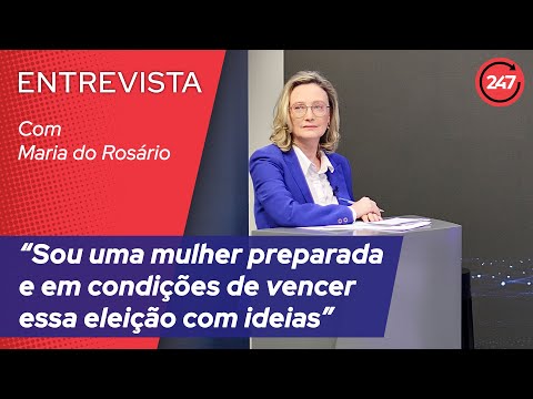 Maria do Rosário: “Sou uma mulher preparada e em condições de vencer essa eleição com ideias”