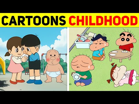 Baby Versions of Iconic Cartoons