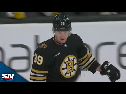 Bruins Morgan Geekie Scores Three Times To Complete First Career Hat Trick