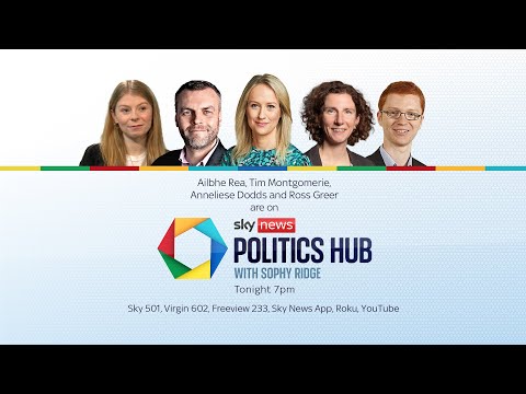 Watch Politics Hub live with Sophy Ridge: Nicola Sturgeon's husband Peter Murrell re-arrested