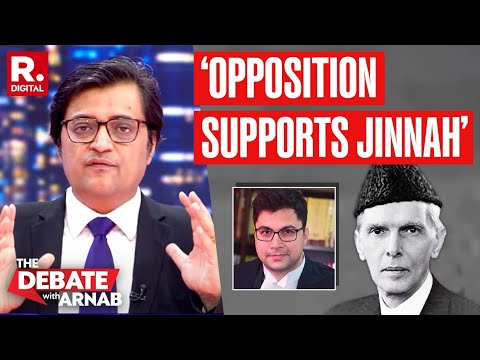 Are You Jinnah’s Followers, Arnab Asks Touseef Ahmed Khan