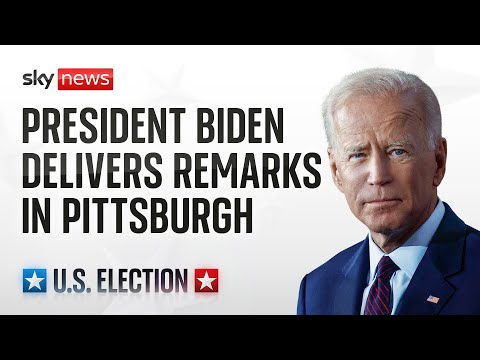 Watch live: US President Joe Biden delivers remarks at a LiUNA GOTV kick-off event in Pittsburgh