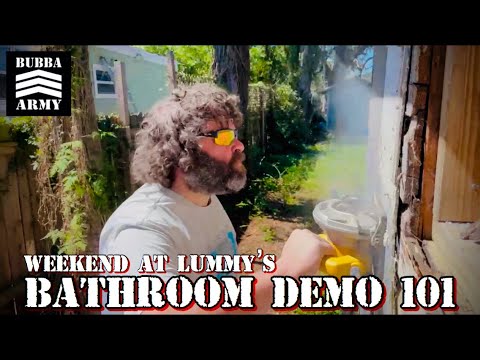 Weekend at Lummy’s: Bathroom Demo 101