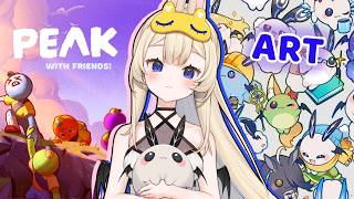 【ART & PEAK】Drawing mascots and reaching the peak later! (surely)