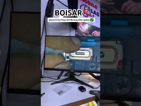 Iphone 12 Ear Peace Not Working After Update✅#iphone12 #iphonedisplay #iphone12promax #earphone