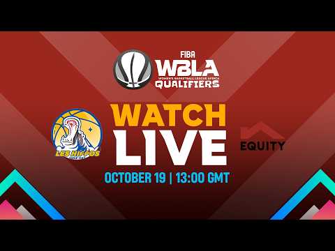 LIVE - Les Hippos v Equity Hawks | FIBA WBLA Qualifiers 2026 Zone 5 - Group Phase