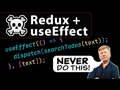 Stop Using useEffect With Redux!