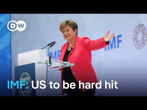 IMF downgrades growth forecast for 2025 global economy | DW News