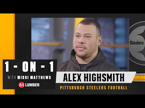 1-on-1 with Missi Matthews: Alex Highsmith | Pittsburgh Steelers video clip