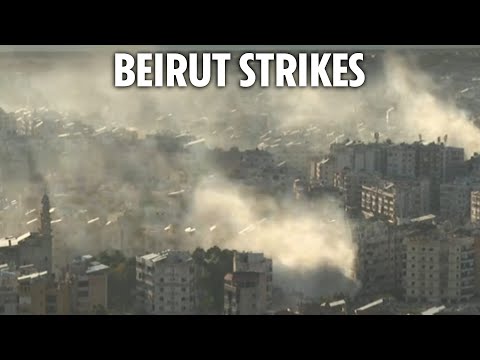 LIVE: Beirut’s skyline as hostilities between Israel and Hezbollah intensify