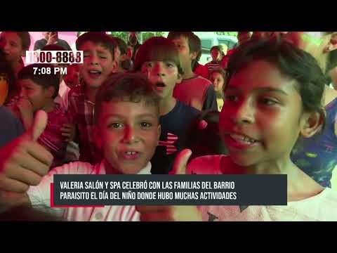 Valeria Salón y Spa celebró con regalos el día de los niños - Nicaragua