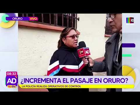 Preocupación por el incremento del pasaje en Oruro