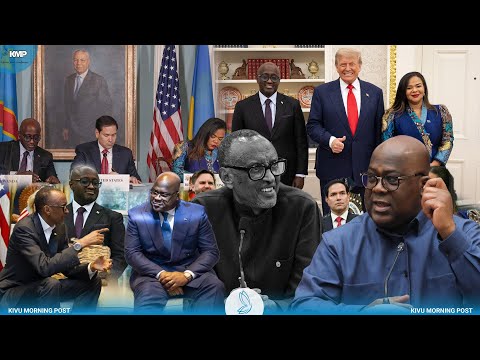 RDC VS M23 : KAGAME ET TSHISEKEDI À WASHINGTON, L'ACCORD DE PAIX BLOQUÉ-KIVU MORNING POST