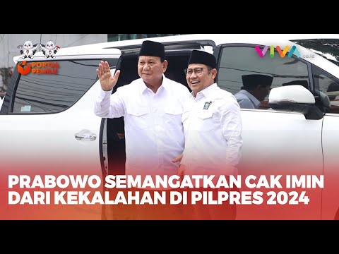 Tetap Rendah Hati! Prabowo Samperin Cak Imin ke Kantor PKB, Usai Ditetapkan Jadi Presiden