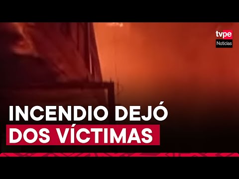 Cusco: pareja de adultos mayores fallece en incendio