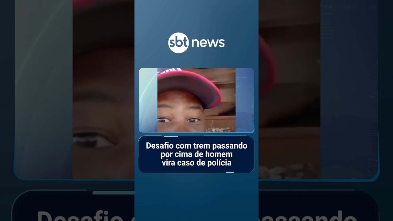 Desafio com trem passando por cima de homem vira caso de polícia | PrimeiroImpacto