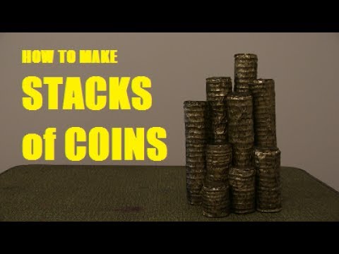 How to Make Stacks of Coins
