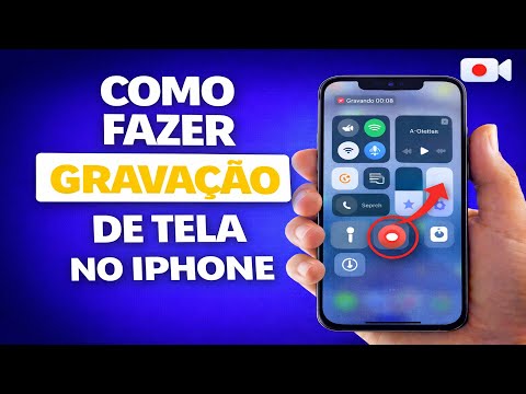 COMO FAZER GRAVAÇÃO DE TELA NO IPHONE